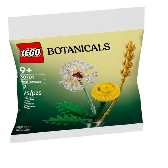 LEGO 30701 Botanicals Field Flowers Polybags Sealed Unopened Lot of 4 Floral - Picture 8 of 8